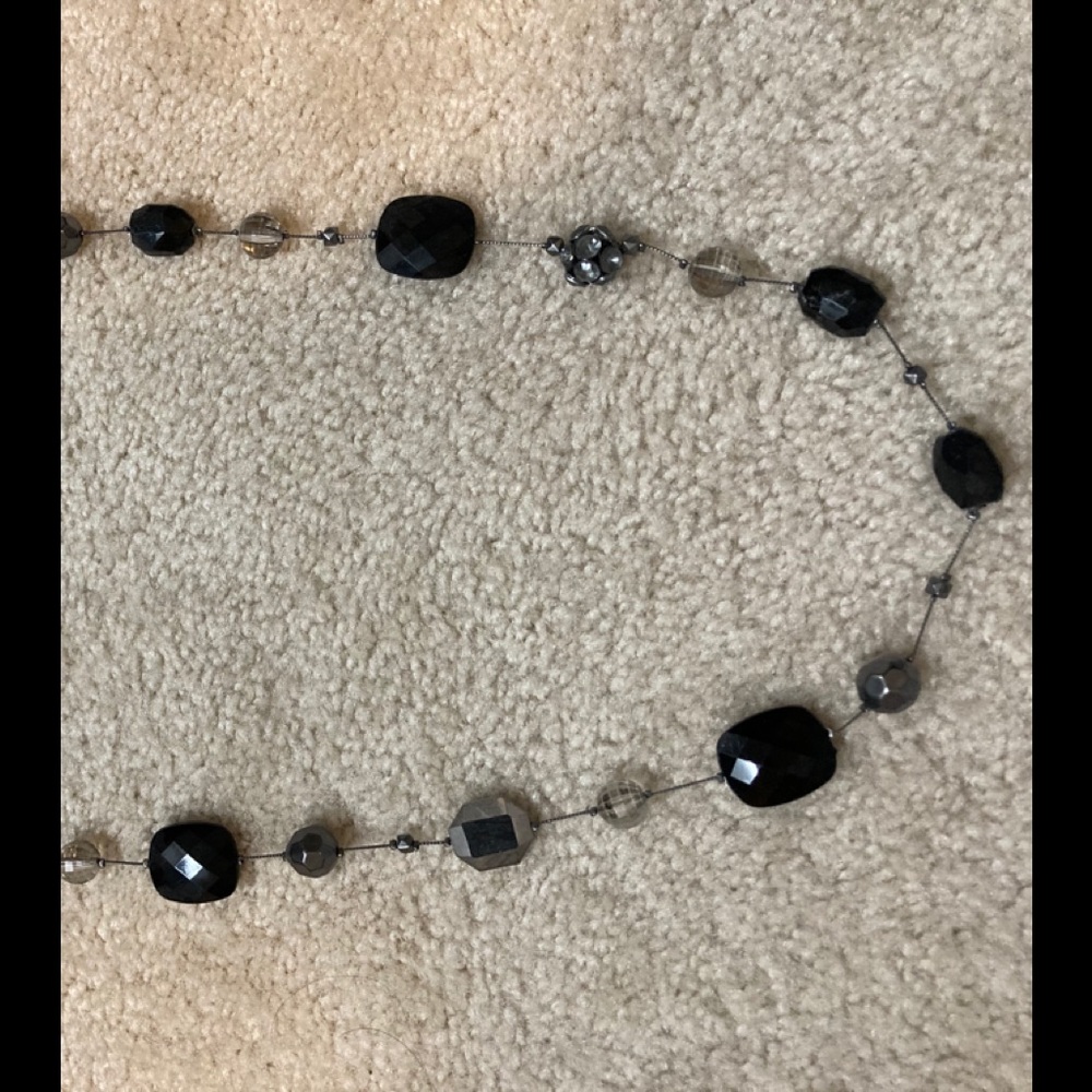 Black necklace